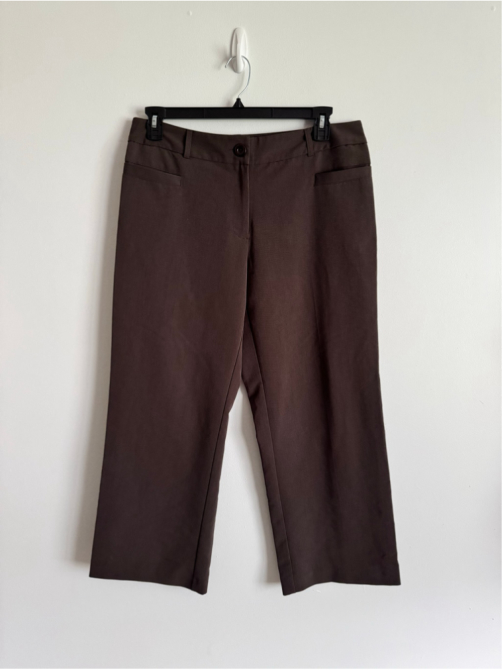 Women's Studio 1940 Brown Cropped Pants Size 14